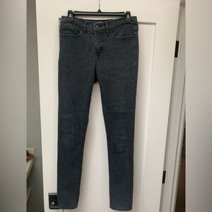 Levi’s original 311 shaping skinny jeans black size 27
